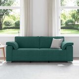 SOFA za 3 osobe Tamnozelena 220 cm tkanina | Eponuda.com