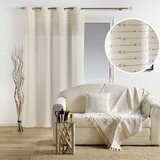 Douceur d intérieur Bež pamučna zavjesa 140x240 cm Golden Sunset – | shoptok.hr
