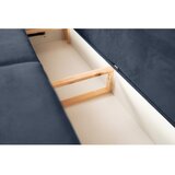 ELTAP Plava sklopiva/s prostorom za odlaganje sofa od šenila 236 cm Silva – | shoptok.hr