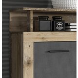 MID.YOU komoda, antracit, barve hrasta | Shoptok.si