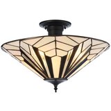 Endon 111895 - Plafonski luster Tiffany ASTORIA 3xE27/10W/230V, prečnik 48 cm | Eponuda.com