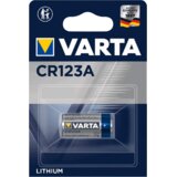 Varta Baterija litijska CR123A, 3V, blister pak. 1 kom Cijene