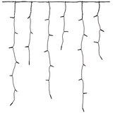 Markslöjd 108179-LED Spoljašnja božićna zavesa GARDEN24 160xLED/24V 3,1m topla bela u