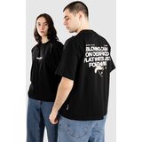 Another Cotton Lab Overpriced Flat Whites T-shirt black | Shoptok.si