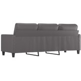  Trosjed siva 180 cm od umjetne kože | shoptok.hr