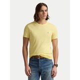 Polo Ralph Lauren Majica 710671438414 Rumena Slim Fit Cene