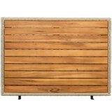  Cabinet s policom Bež 70 x 50 x 87 cm Poliester i Roly Rattan | shoptok.hr