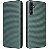 INORCO Za Samsung Galaxy M14 5G ovitek za telefon TPU+PU usnjeno stojalo, etui za telefon s teksturo ogljikovih vlaken z režo za kartice, (22036328) Cene