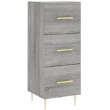  Komoda boja hrasta sonome 34,5x34x90 cm od konstruiranog drva | shoptok.hr