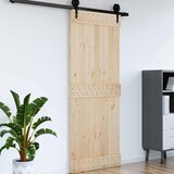  Vrata NARVIK Prirodna 90 x 210 cm Čvrsta borovina | Eponuda.ba