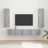  Komplet TV omaric 3 pcs Siva Sonoma Konstruiran les - - Siva - 57.32 - 30 x 31 x 100 cm - 2025-vidaXL-Uvoz_2 Cene