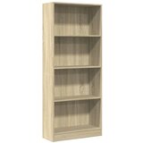 Maison Chic Knjižna omara - Knjižni regal sonoma hrast 60x24x143 cm inženirski les, (21725161) Cene