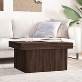 The Living Store Klubska mizica Rjav hrast 100x55x40 cm inženirski les - Klubska Mizica, (21575157) | Shoptok.si