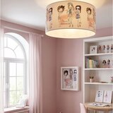  Dečije plafonsko svetlo GIRLS VIBES 1xE27/60W/230V fi 40 cm za devojčice | Eponuda.com