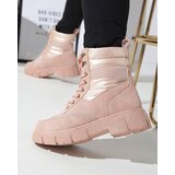 Resti Pink women's insulated trapper boots Kasemi- Footwear | ePonuda.com