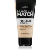 Avon Flawless Match Natural Finish hidratantni puder SPF 20 nijansa 125G Warm Ivory 30 ml