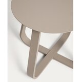 Kave Home Kovinska okrogla vrtna mizica &amp;oslash; 48 cm Tamaris &amp;ndash; Slike
