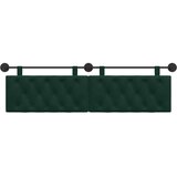  Držeće uzglavlje Zidne Tamnozelena 170 x 55 x 7 cm Baršun - Tamnozelena 160 cm bez LED | shoptok.hr