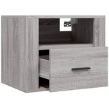 Zidni noćni ormarići 2 kom Boja sivog hrasta sonome 50x36x40 cm | Eponuda.com