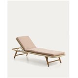 Kave Home Bež vrtna sedežna blazina za ležalnik 50x175 cm Maoni – | Shoptok.si