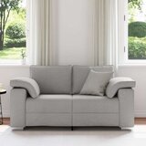  Dvosedežna garnitura Oblak Siva 120 cm Tkanina, (22054428) | Shoptok.si