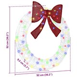  Vijenac s 80 LED svjetlima Šareni 92 x 92 x 9,5 cm Akril | shoptok.hr