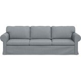 SOFA Svijetlo siva 245 x 82 x 80 cm tkanina | shoptok.hr