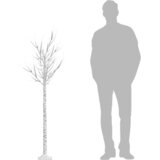 Božićno drvce 200 LED žarulja 1 8 m tople bijele izgled vrbe - Topla bijela 1.8 m 1 1 | shoptok.hr