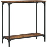  Konzolni stol boja hrasta 75 x 30 5 x 75 cm konstruirano drvo | shoptok.hr