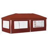  Rastezljivi šator za zabave 575 x 289 x 245 cm Terakota | Eponuda.ba