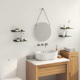  Lebdeća polica 4 pcs Maslinasto zelena 30 x 18 x 2,5 cm Čelik | Eponuda.ba