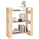  Ormar za knjige/Pregrada za sobu 80x35x91 cm Masivno drvo Bor | shoptok.hr