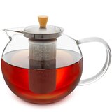 Klarstein Glaswerk Sencha, čajnik, 1,8 l, cedilo iz nerjavečega jekla, borosilikatno steklo, pokrov Cene