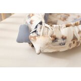 Sensillo gnijezdo za bebu muslin - plavo | shoptok.hr