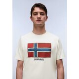 Napapijri S-flag tiki ss white whisper Cene