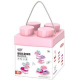  Kocke Building Blocks Roza Medium – 35 kos | Shoptok.si