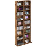 Cd ormar 2 kom. Staro drvo 33 x 23,5 x 175 cm Konstruirano drvo | shoptok.hr