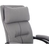 MID.YOU pisarniški stol kovina, umetna masa, tekstil siva | Shoptok.si