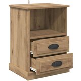  Nočna omarica s predalom 2 pcs artisan hrast 43 x 36 x 60 cm | Shoptok.si