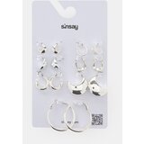 Sinsay Naušnice 7 pack | shoptok.hr