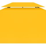  Pokrov za sjenicu s 2 razine 310 g/m² 4 x 3 m žuti | shoptok.hr