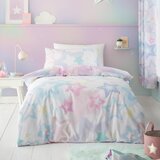Catherine Lansfield Bela/rožnata otroška posteljnina za zakonsko posteljo 200x200 cm Ombre Stars – | Shoptok.si