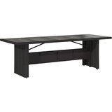  9-dijelni vrtni bistro set od poliratana s jastucima crni | shoptok.hr