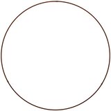  Prsten za saksiju 5 pcs Smeđa 80 x 80 x 20 cm | shoptok.hr