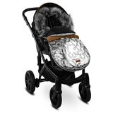 Sensillo Aspen zimska vreća za kolica i sanjke 95 x 45 cm, silver | shoptok.hr