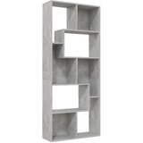 Maison Chic Knjižna omara - Knjižni regal betonsko siva 67x24x161 cm iverna plošča, (21726017) Cene