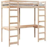  Krevet na kat Prirodna 80 x 200 cm Čvrsto borovo drvo | shoptok.hr
