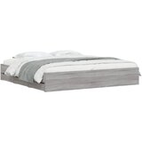  Okvir za krevet s ladicama boja hrasta 180x200 cm Siva 180 x 200 cm | shoptok.hr