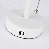  Brilagi - Stona lampa sa USB portom TABLON 1xE27/25W/230V bela/krem | Eponuda.com