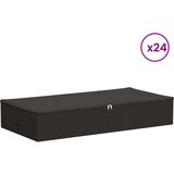  Kutija za spremanje 24 pcs Antracit 100 x 50 x 18 cm | Eponuda.ba